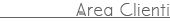 Area Clienti